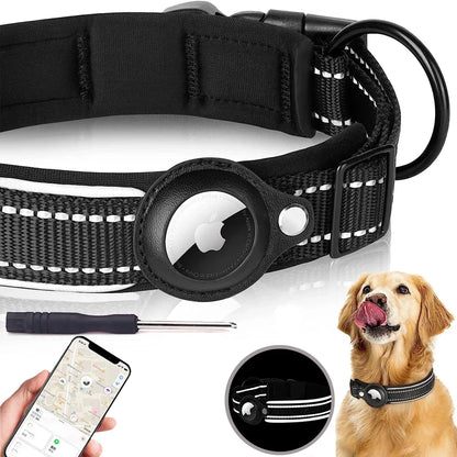 Durable and Comfortable AirTag Dog Collar