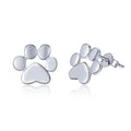 Sterling Silver Cat Paw Earrings cat gift