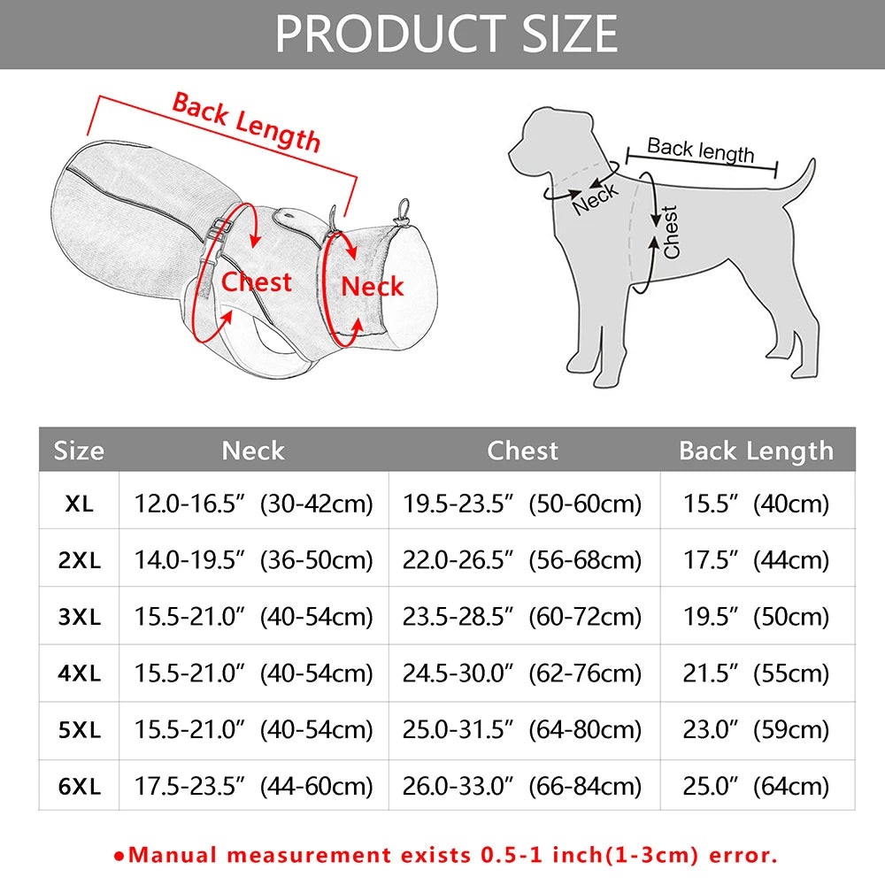 Reflective Waterproof Dog Coat