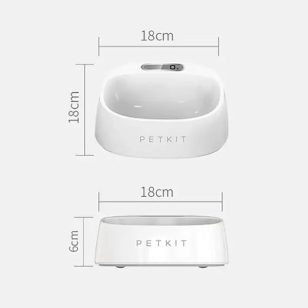 Smart Digital Cat Bowl with Antibacterial Technology