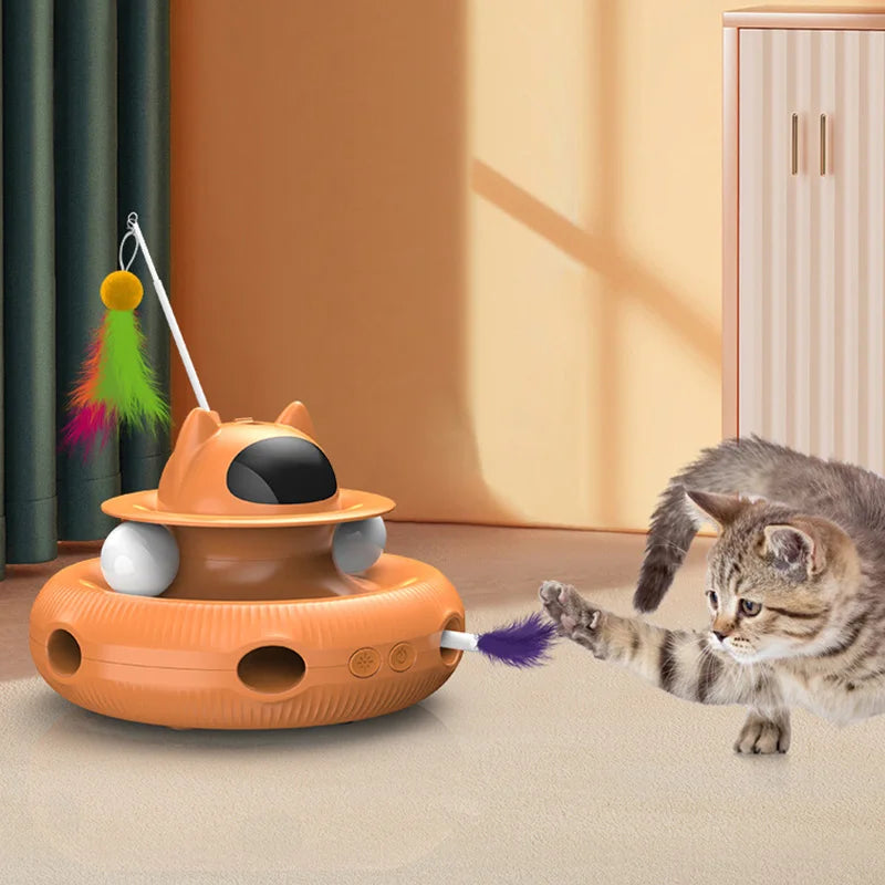 Smart Cat Toy - Interactive 4-In-1