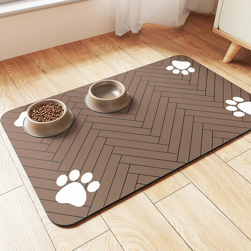 Waterproof Pet Feeding Mat for Cats and Dogs