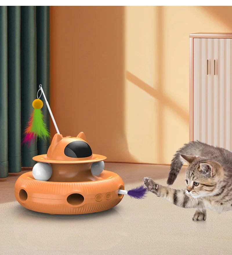 Smart Cat Toy - Interactive 4-In-1