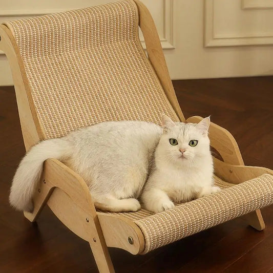 Sisal Cat Scratcher - Lounge Chair Stylish and Durable