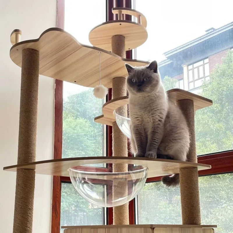 Multi-Level Cat Tree with Sisal Scratching Posts