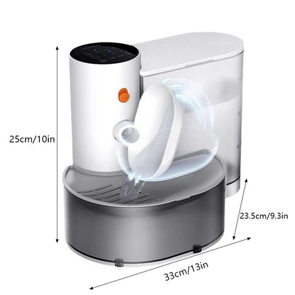 Automatic Cat Water Fountain with Smart Dispenser