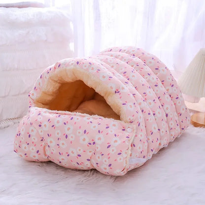 Cat Bed - Cozy Cat Cave Bed - Warm and Comfy Pet Haven