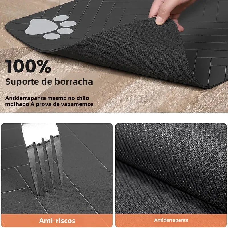 Waterproof Pet Feeding Mat for Cats and Dogs