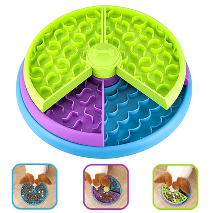 Dog Slow Feeder - Interactive Dog Puzzle