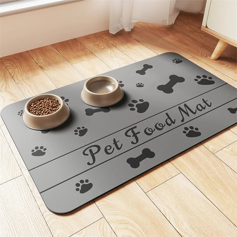 Waterproof Pet Feeding Mat for Cats and Dogs