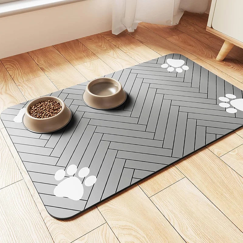 Waterproof Pet Feeding Mat for Cats and Dogs