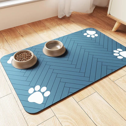 Waterproof Pet Feeding Mat for Cats and Dogs