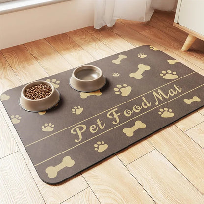 Waterproof Pet Feeding Mat for Cats and Dogs