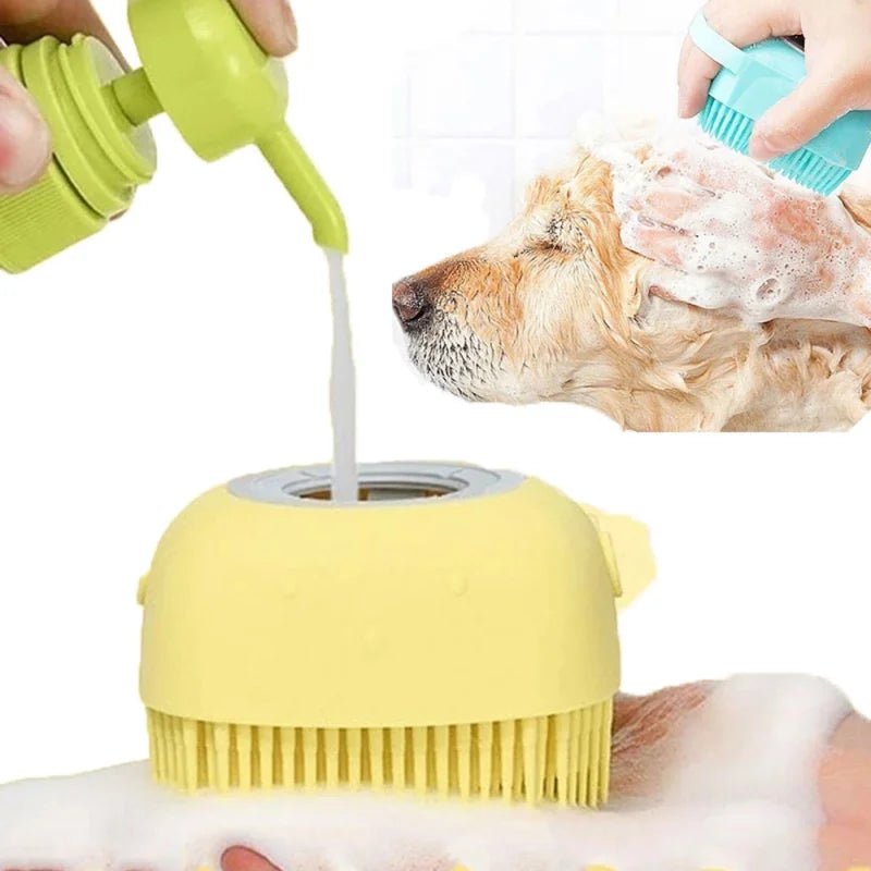 Silicone Dog Bath Brush