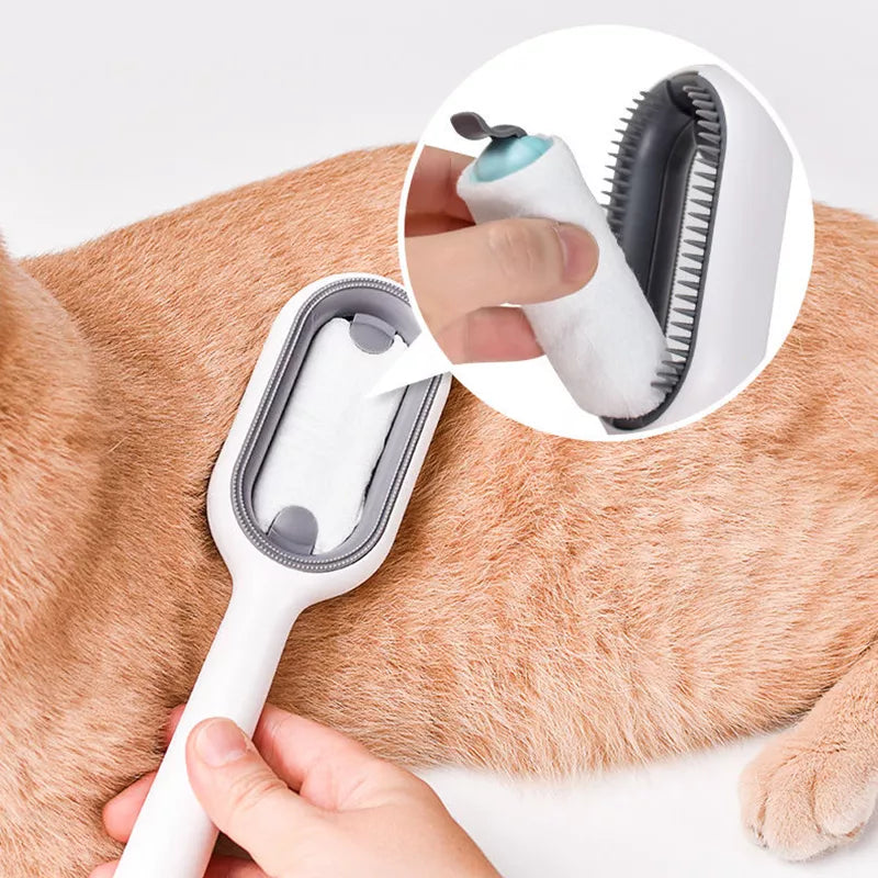 Pet Hair Removal Brushes with Wipes