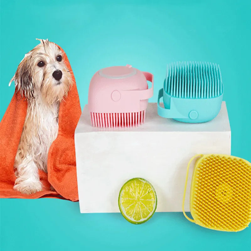 Silicone Dog Bath Brush