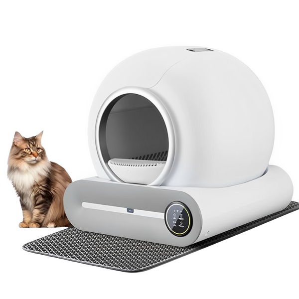 65L automatic cat litter box for odor control