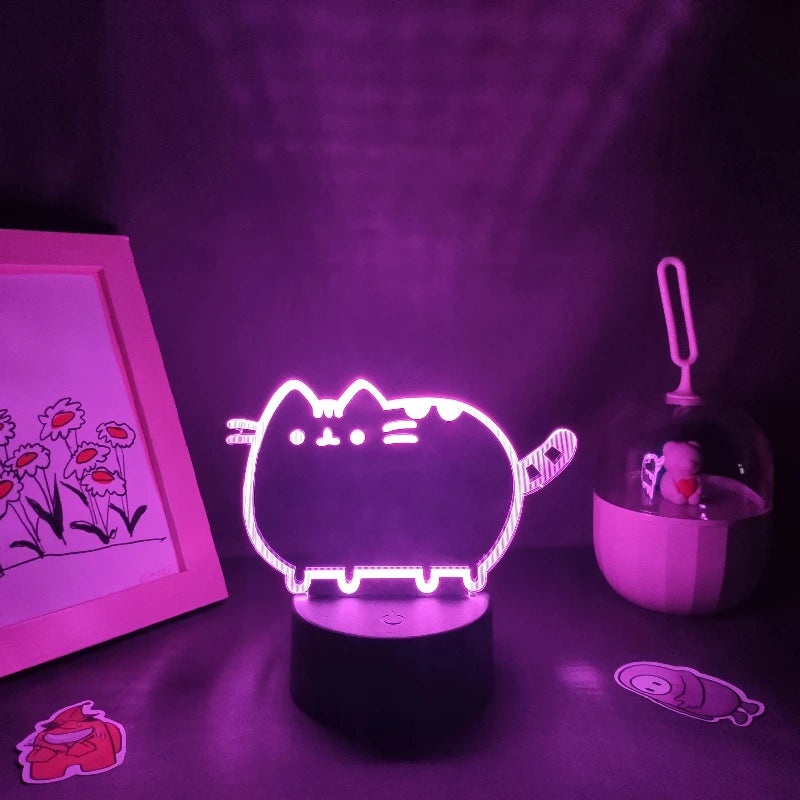 Cat-Shaped Lamp