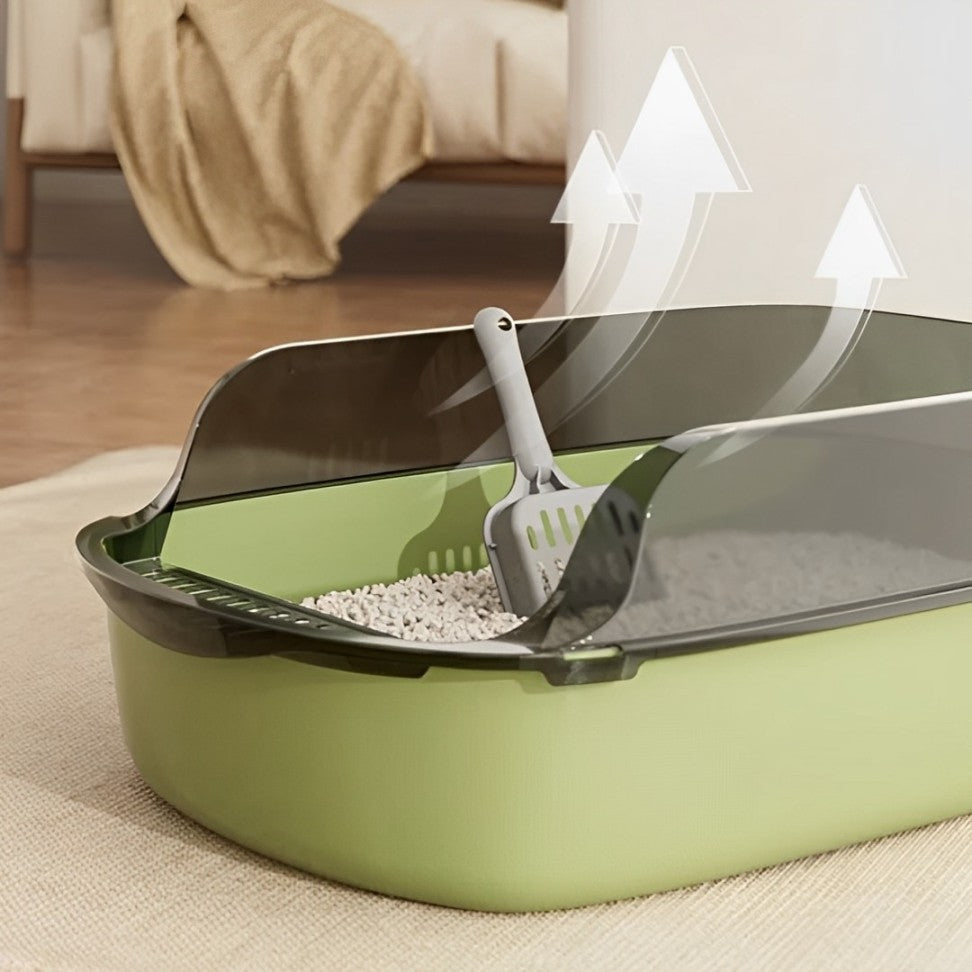 Comfortable and hygienic cat litter box