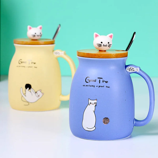 coffee cat mug