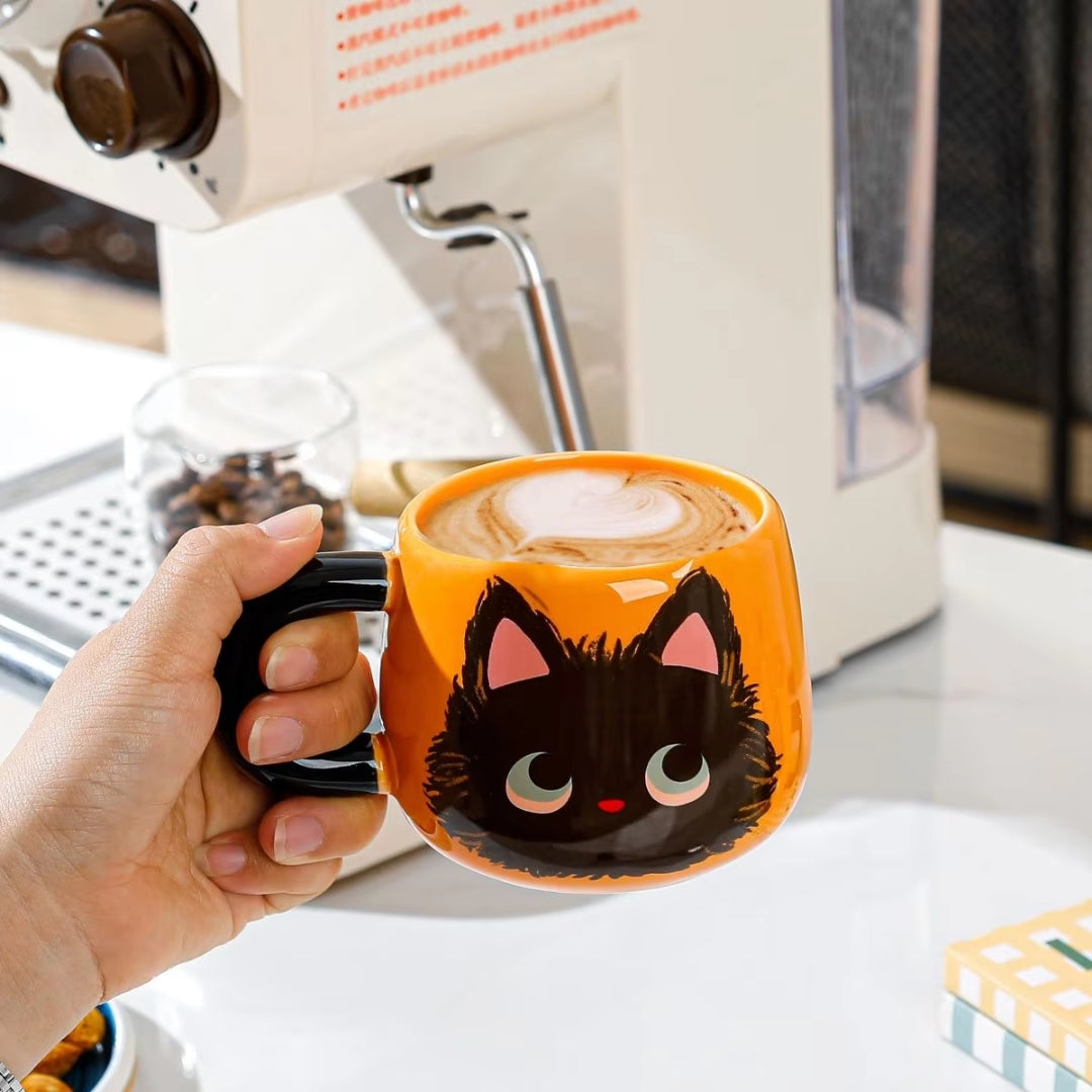 coffee cat mug