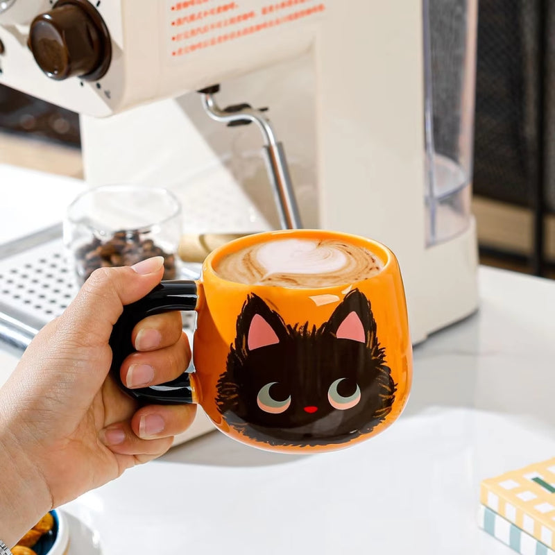 Cat Mug - Cute Cat Ceramic Mug with Gift Box 400ml