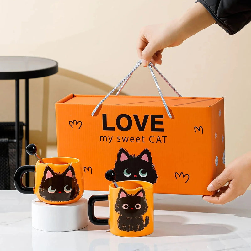 Coffee mug for cat lovers gift idea