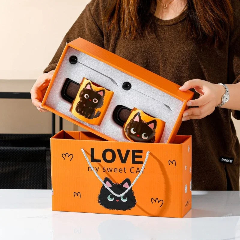 Cat mug gift box for cat lovers