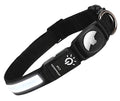 Dog Collar - Waterproof, LED and AirTag Case