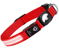 Dog Collar - Waterproof, LED and AirTag Case