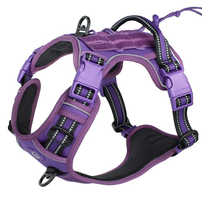 No-pull dog harness designed to provide comfort during walks