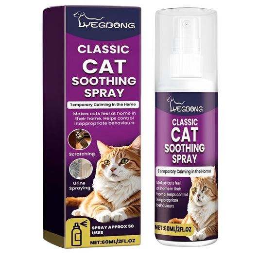 Cat Stress Relief Spray -  Natural Plant Based 60ml