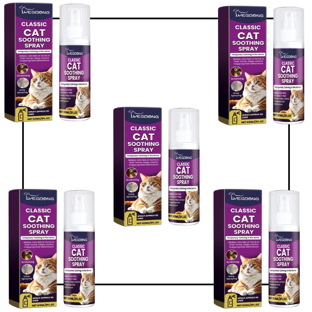 Cat Stress Relief Spray -  Natural Plant Based 60ml